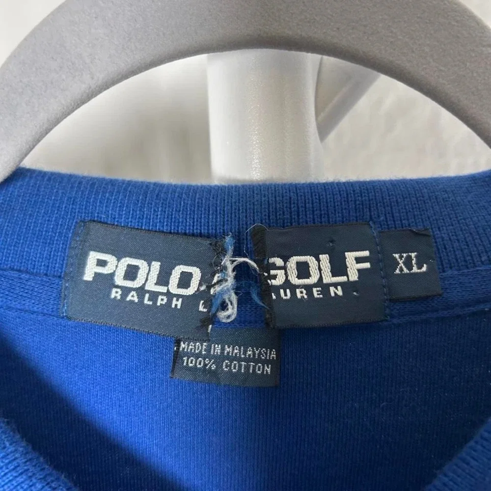 Polo Ralph Lauren blue golf polo shirt Size XXL #golfwear #preppy